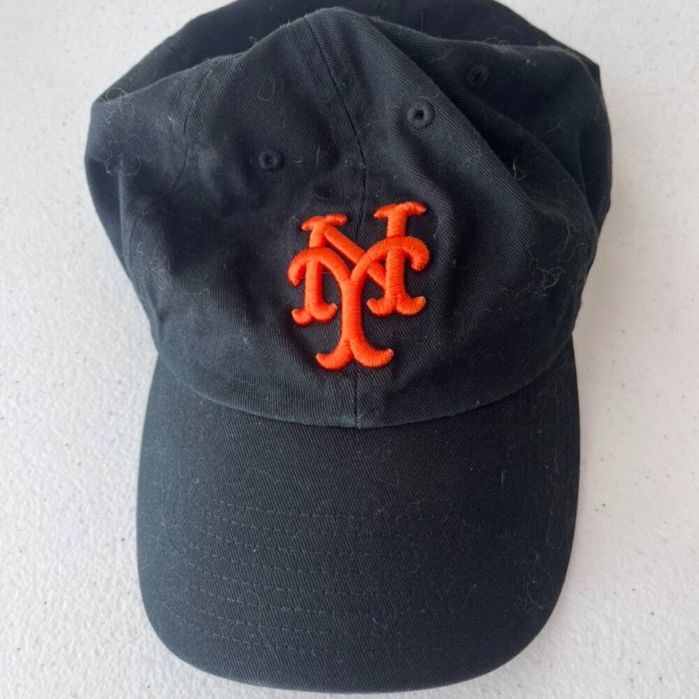 New York Mets Cooperstown 47 Clean Up Black - Adjustable